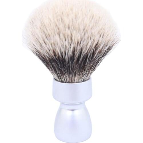 Yaqi Matte Chrome Color Metal Handle Best Badger Hair Shaving Brush