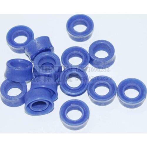 SHENLIN Bearing sealing ring oil seals polyurethane O-ring seal UN 6 13 5 / IDU 10 16 8 / IDU 14 20 8 / ODU 25 19 8 blue