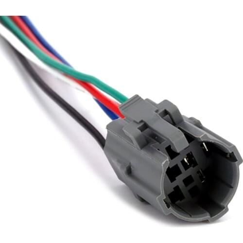 19mm Switch Connector 19mm Socket Plug 5 cable 150mm wire leader Switch Harness for IB19B Push Button Switch