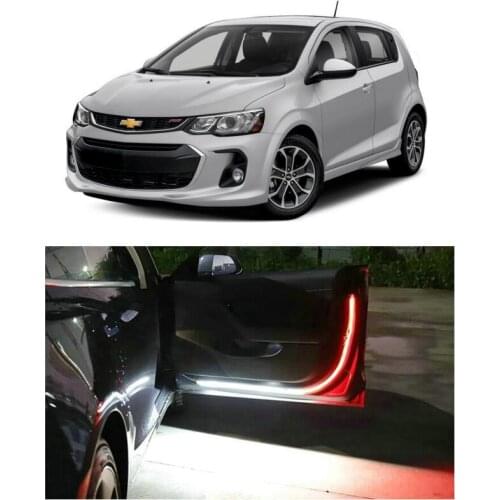 Led Car Openning Door Warning Light For Chevrolet Avalanche Camaro Caprice Sport Colorado Equinox Malibu Silverado Sonic
