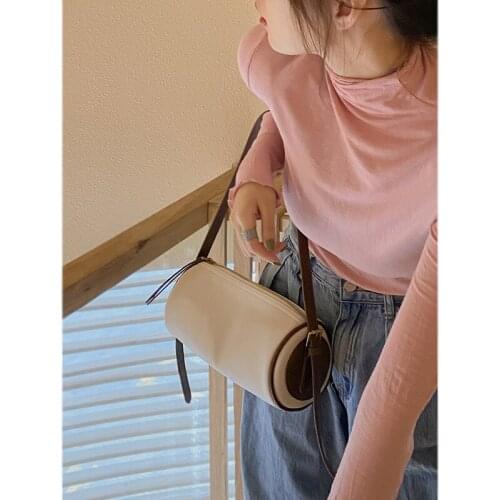 Vintage Womens Pillow Bag 2021 New Soft Pu Leather Shoulder Bag for Women Spring Summer Female Crossbody Messenger Bags