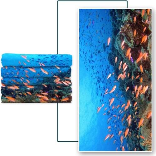 Microfine Printing Absorbent And Quick-Drying Microfiber Swimming Beach Towel