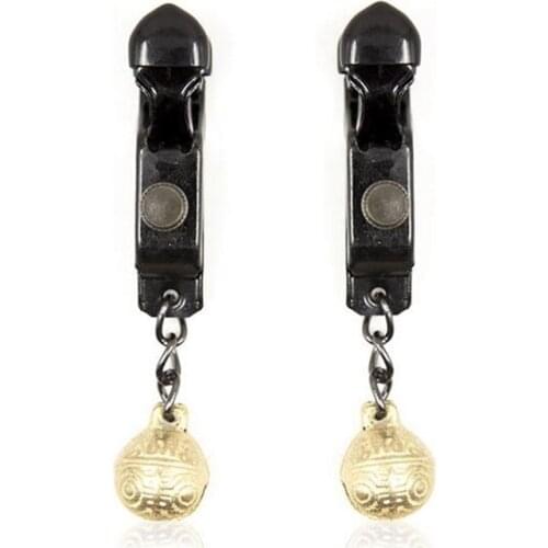 High Quality Adult Games Sexy Metal Bells Nipple Clamps Fetish Breast Clips BDSM Erotic Toy Role-play Sex Toys For Woman/Couples