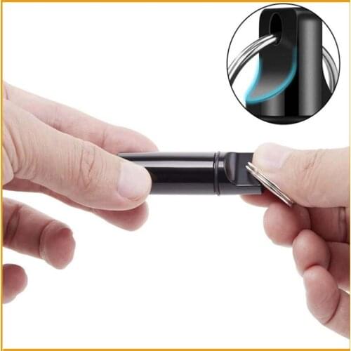 100pcs-60*17mm-Mental Geocaching Hide Box Pill Holder Case- Earphone container Jar-keychains protable