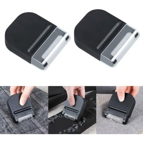 2x Portable Lint Remover Hair Fluff Shaver Clothing Cleaning Epilator Tools
