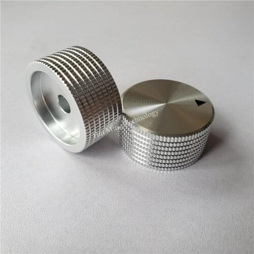 3pcs aluminum knob potentiometer knob 30*15*6mm grid potentiometer cap car knob switch cap Encoder for HI-FI amplifier