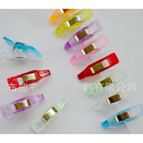 50Pcs High Quality Plastic Clips For Patchwork Sewing DIY Crafts Quilting Clip Axe Plastic Clip Sewing Accessories Gadget