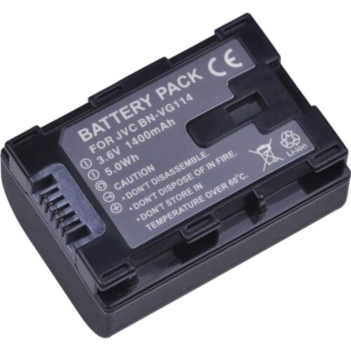 BN-VG114 Battery for JVC BN-VG107 BN-VG107U BN-VG107US BN-VG114 BN-VG114U BN-VG114US BN-VG121 Battery JVC Everio Cameras