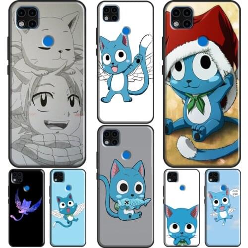Fairy Tail Happy For Xiaomi Redmi 9 9A 9C K30 Ultra Case For Redmi Note 9 Pro Note 8 Pro 7 8T 9S Coque