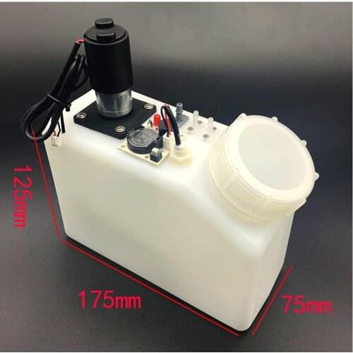 Customized bulk system ink cartridge 1.5L with agitator two outlets three outlets 4*3mm white ink cartridge