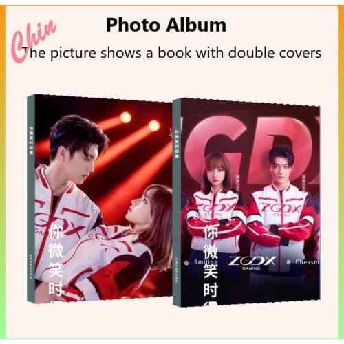 Chinese Drama Falling Into Your Smile Lu Sicheng Tong Yao Cheng Xiao Xu Kai Photobook Bookmarks Poster Badge Photo Album Book