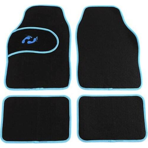 Car Floor Mats 4-piece Blanket Material, Universal Non-slip Floor Mats for All Seasons Wholesale Foreign Trade
