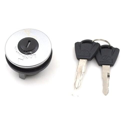 2088 Motorcycle Fuel Gas Tank Cap Cover Lock Set For Yamaha ZY125 ZY 125 Spare Parts