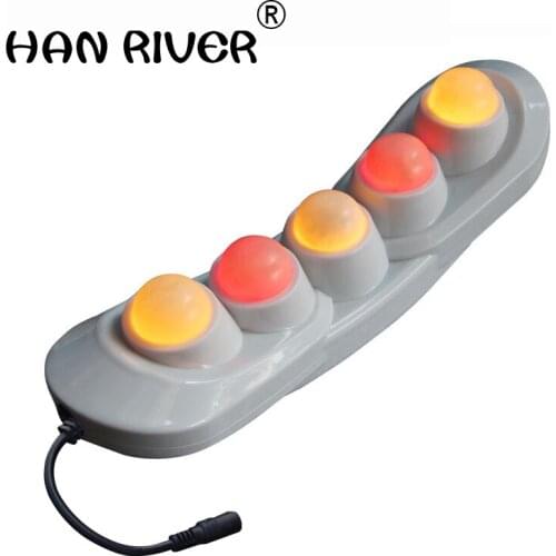 Health care 5balls Natural Jade handhold Project heater POP RELAX PR-P05 Jade Far infrared Heating Therapy Massage device
