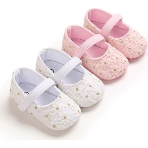 Sweet Baby Girl Princess Lovely Bowknot Shoes Casual Soft Soled Newborn Infant Toddler Frist Walking Shoes Baby Prewalker