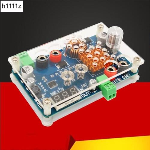 Buck Converter Power Supply Breakout Board DC 5-32V 5-45V 3A Adjustable Step Down Module Voltage Display Touching Sensor Switch