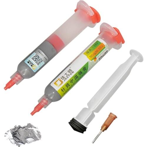 1pc 10cc Syringe Liquid Flux Soldering Paste 35g Leaded Stencil Welding Tool Low Temperature Melting Point 183C Tin Solder Paste