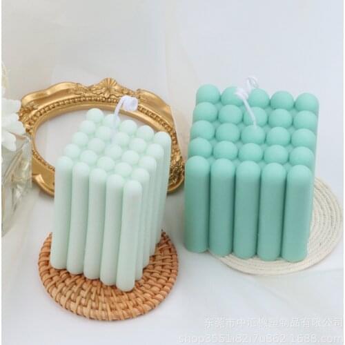 Finger Rubiks Cube Silicone Candle Mold for Handmade Home Desktop Decoration Gypsum Aromatherapy Candle Silicone Mould