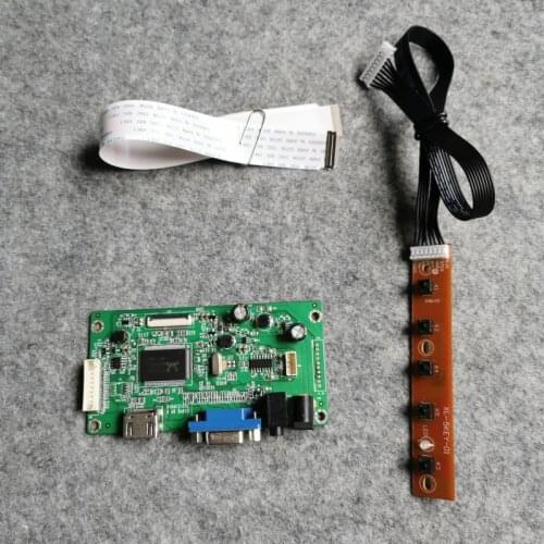 VGA panel controller drive board DIY kit 1920*1080 For LP173WF4/LP173WF5 LCD matrix 30 Pin eDP WLED laptops