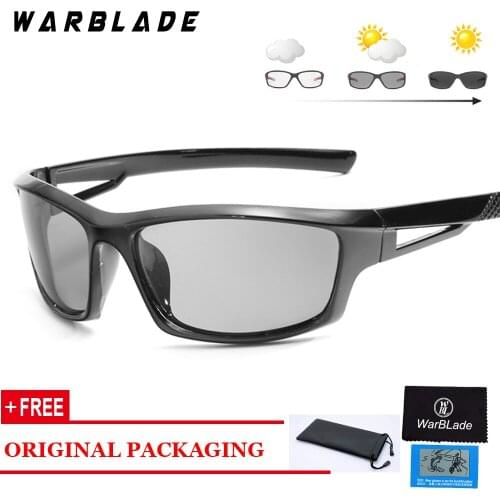 WBL Classic Driving Photochromic Sunglasses Men Polarized Chameleon Discoloration Sun glasses for men Anti-glare Goggles