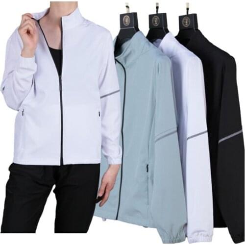 Women Spring Jacket Thin Sports Autumn Fitness Yoga Full Sleeves Sports Zip Jersey SlimTraning Workout Female Actived Coat