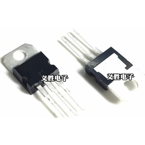 2PCS New LM337T LM337 LM338 LM338T Straight Plug TO-220 Adjustable Three-Terminal Regulator Tube