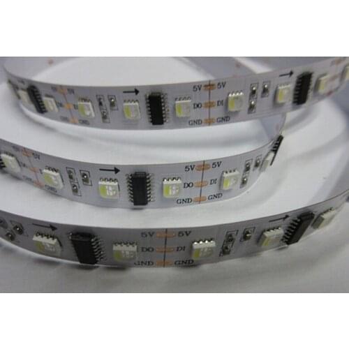 5mX Dream color UCS9812 65565 Greyscale 60LED/m 20IC/m 5050 RGBW addressable LED strip free shipping