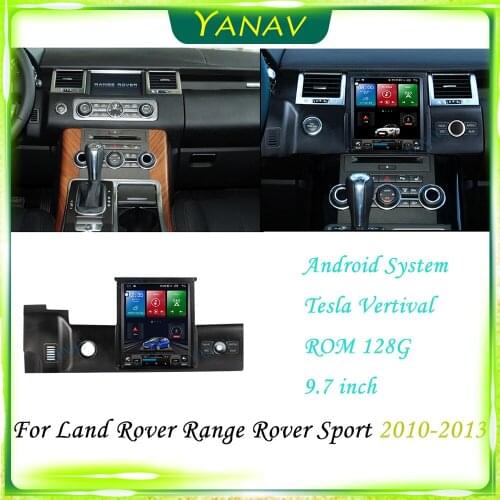 Car Radio Android 2 Din GPS navigation For Land Rover Range Rover Sport 2010-2013 Auto Video Stereo Receiver Multimedia Player
