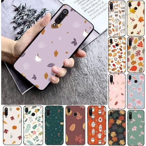 FHNBLJ Autumn maple leaves Phone Case Phone Case For Xiaomi mi9 mi8 F1 9SE 10lite note10lite Mi8lite Back Coque xiaomimi5x