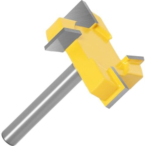 8mm Shank CNC Spoilboard Surfacing Router Bit Durable Carbide Tipped Tool Machinery & Accessories Milling Cutter 1*Router Bit