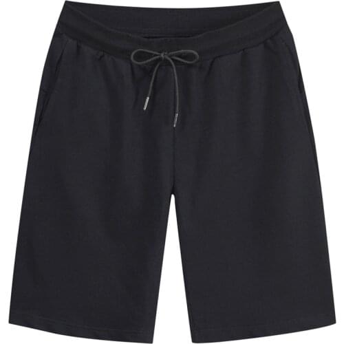 Sports Jogging Mens Shorts Plus Size Solid Color Drawstring Casual Shorts Fitness Fifth Pants Short Homme Ropa De Hombre