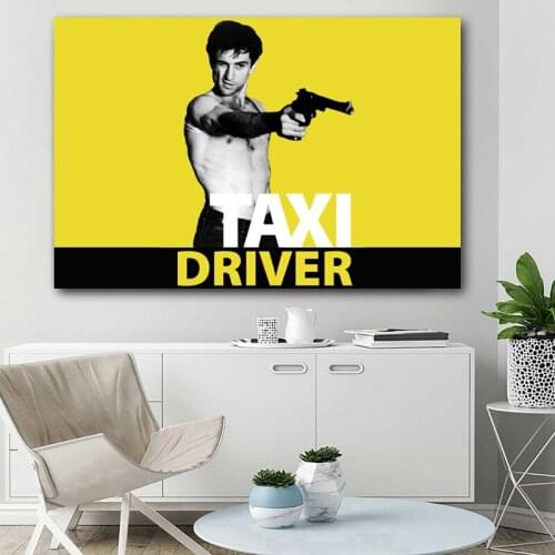 Classic Movie Taxi Driver Wall Art Posters Canvas Prints Artwork paintings for Living Room Decor