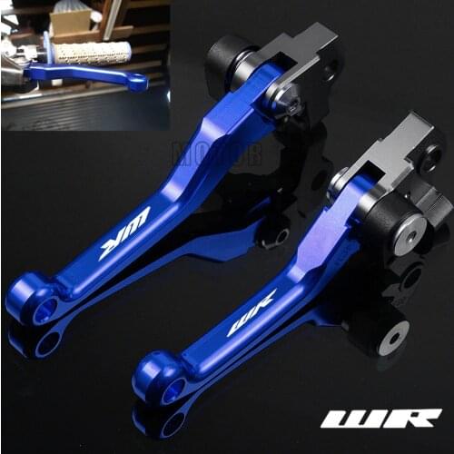 For Yamaha WR200/WR250F/WR450F/WR250R/WR250X/WR250Z CNC Motorcycle Dirt Bike Pivot Brake Clutch Levers WR250 WR 250/450 F/R/X/Z