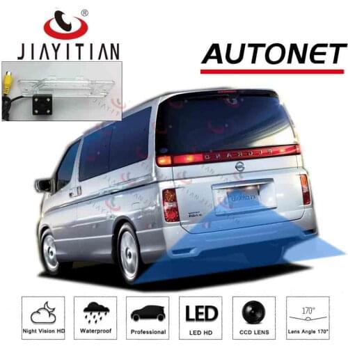 JiaYiTian Rear Camera For Nissan Elgrand E51 MK2 2002~2010 CCD/Night Vision backup camera Reverse Camera License Plate camera