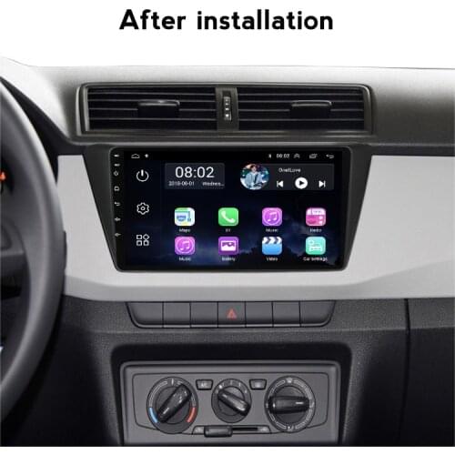 2GB+32GB Android 11 For Skoda Fabia 2015 2016 2017 2018 2019 Car multimedia Auto radio WIFI Bluetooth 2.5D Headunit Stereo