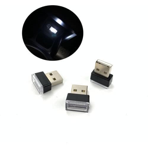 1 Piece Car USB LED Atmosphere Decorative Lights for SEAT Ibiza Leon Toledo Arosa Arona Alhambra Exeo FR Supercopa Mii Altea