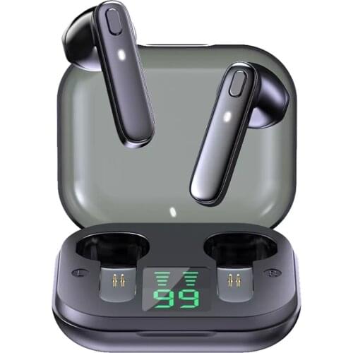 R20 Bluetooth Wireless Headset TWS Earphone Waterproof Deep Bass Earbuds True Wireless Stereo Headphone With Mic Sport Earphone