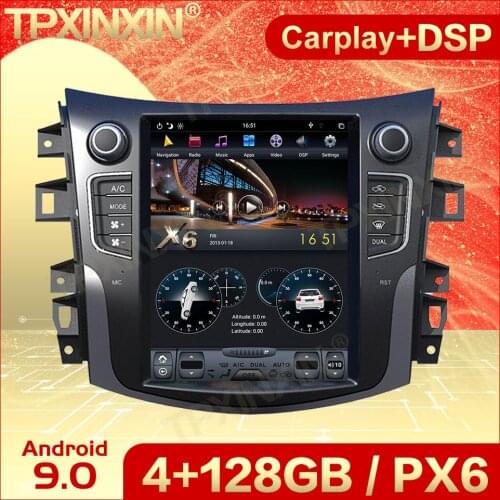 Carplay 2 Din Android 9 Tesla Screen Multimedia Stereo For Nissan Terra 2014 2015 2016 2017 2018 2019 GPSVideo Player Head Unit