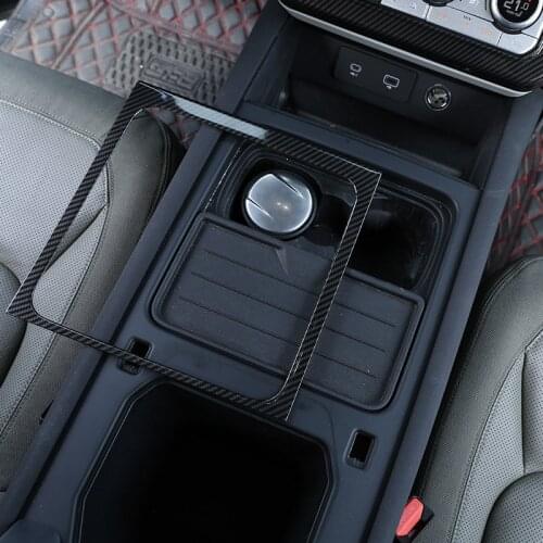 For Land Rover Defender 110 130 20-21ABS Car Center Console Water Cup Storage Box Decoration Frame Trim Stickers Car Accessories