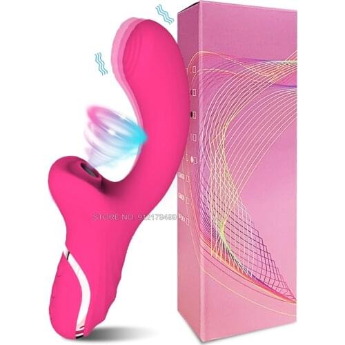 Sex Toys For Women Couples 20 Speeds Clitoral Sucking Vibrator For Clit Clitoris Stimulator Soft Silicone Dildo Vibrating Adults