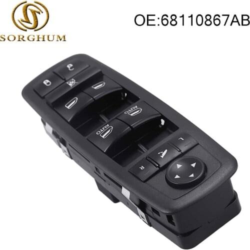 68110867AB Master Power Window Switch For 2015-2016 Dodge Ram 1500 Truck