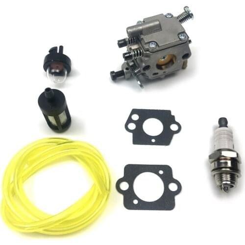 Carburetor Kit for stihl MS200 020T MS200T MS 200 MS 200T with Fuel Line Filter Gaskets Spark Plug T5UC