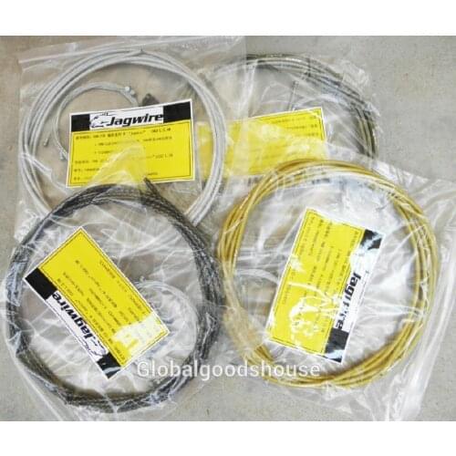 1set Jagwire braided Housing Brake Cable set Shifter Kit Hose Derailleur kits brake with Stainless Cables for Sram Shimano