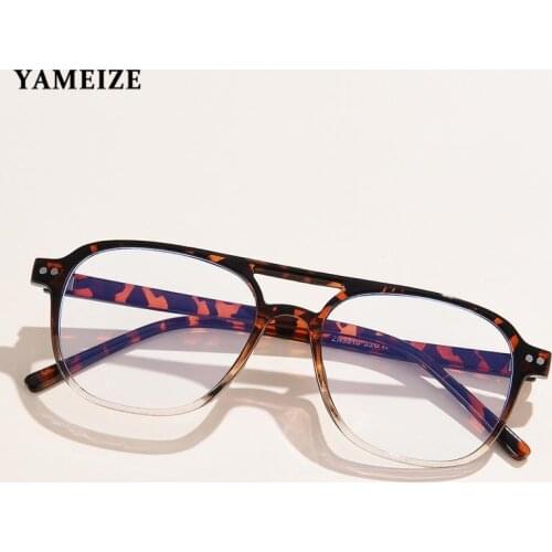 Computer Glasses Women Men Anti Blue Light Glasses Pilot Frame Eyewear Frames Blue Blocking Glasses Optical Spectacle Eyeglasses