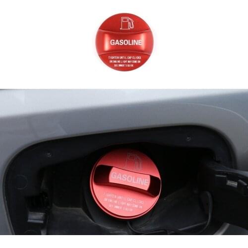 Car Aluminum Alloy Fuel Tank Cap Cover Trim for Alfa Romeo Giulia Stelvio -2020