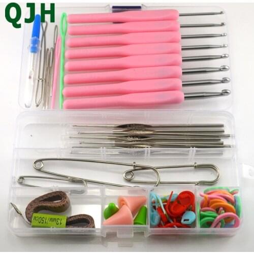 Fancy Crochet Set Crochet Kit Set with Exclusive Case Weaving Tools Sweater Needle Sewing Stainless Steel Tools Accessory