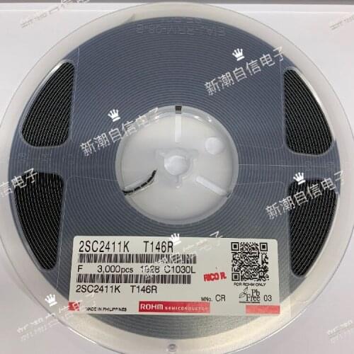 New and Original 2SC2411KT146R Marking Code:CR TRANS NPN 32V 0.5A SOT-346