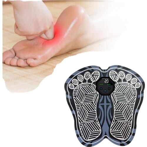 Rechargeable Physiotherapy Electric Foot Massager Muscle Stimulator Improve Blood Circulation Relieve Pain Masajeador De Pies