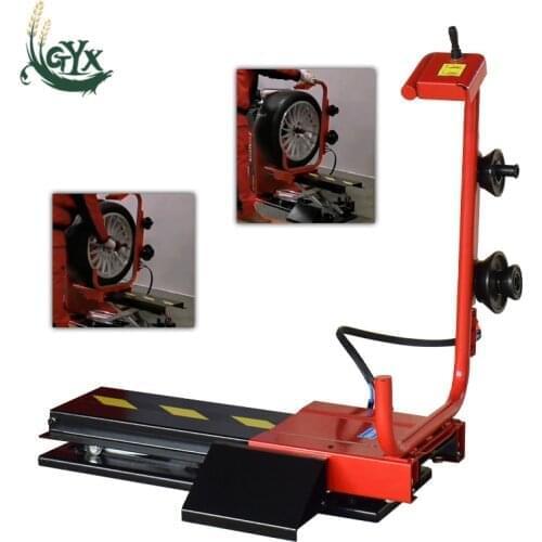 Pneumatic Tyre Wheel Lifter for Wheel Balancer Universal Air Operation Tire Lifting Machine Wheel Moving Carrying Device
