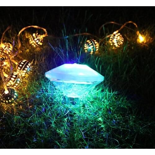 Multicolor Cordless On-water Light RGB LED Party Lamp Glow Show Swimming Pool Lamp Garden Pool Decorative Light